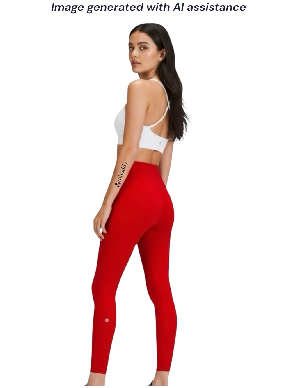 Lululemon size 12 red base pace 25” high waisted tight